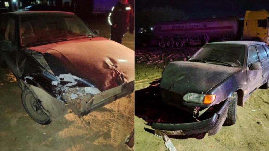 Автомобиль попал в аварию