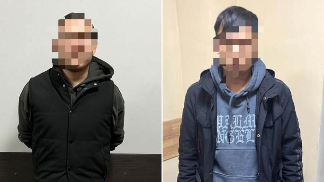 Подозреваемые, задержанные в Алматы