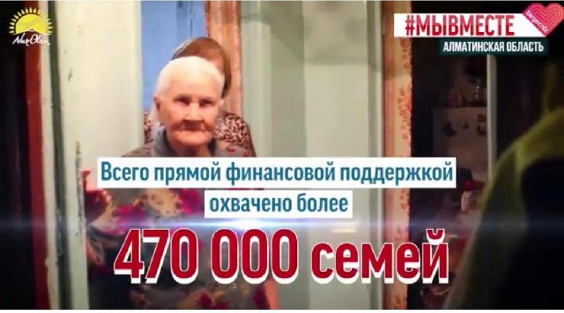 1,6 млн казахстанцев получили помощь от фонда Елбасы
