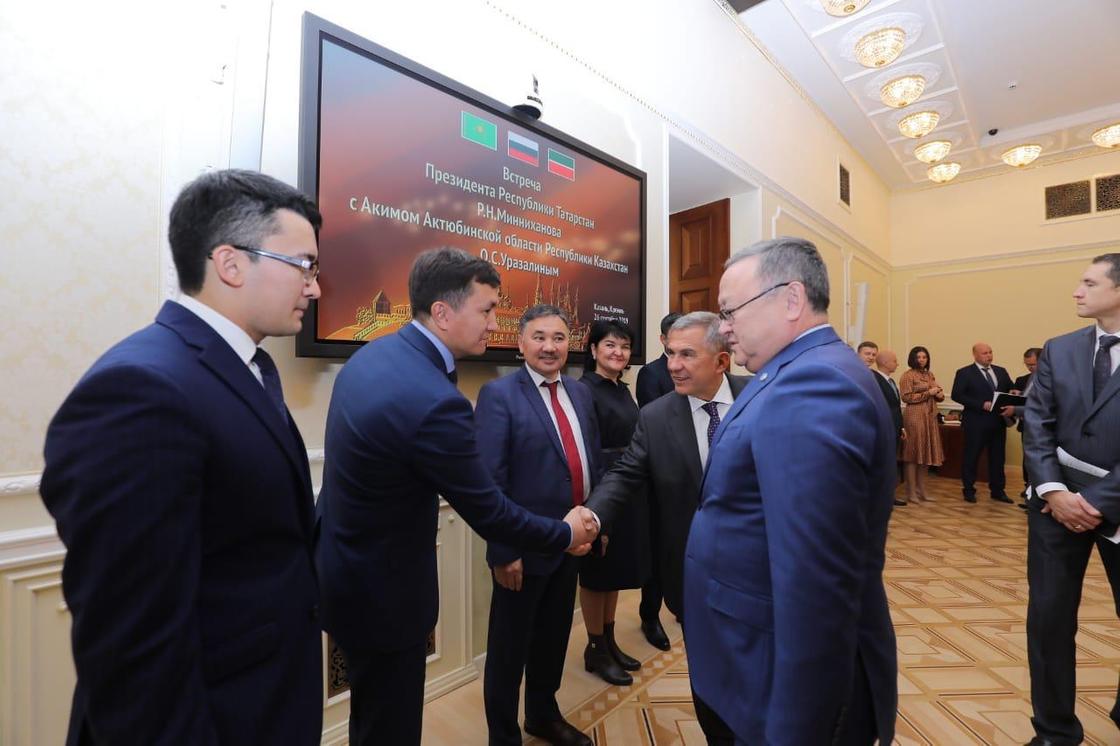 Актюбинская область и Татарстан усилят сотрудничество