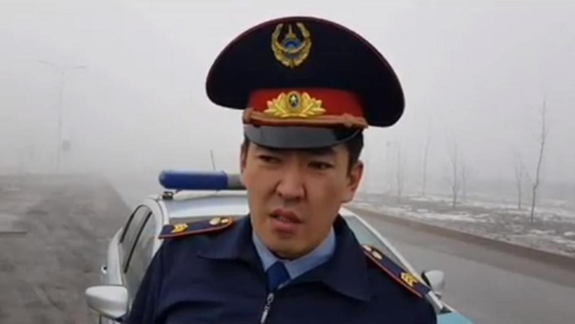 Задержал министра: казахстанский блогер пошутил про снижение скорости в Алматы (видео)