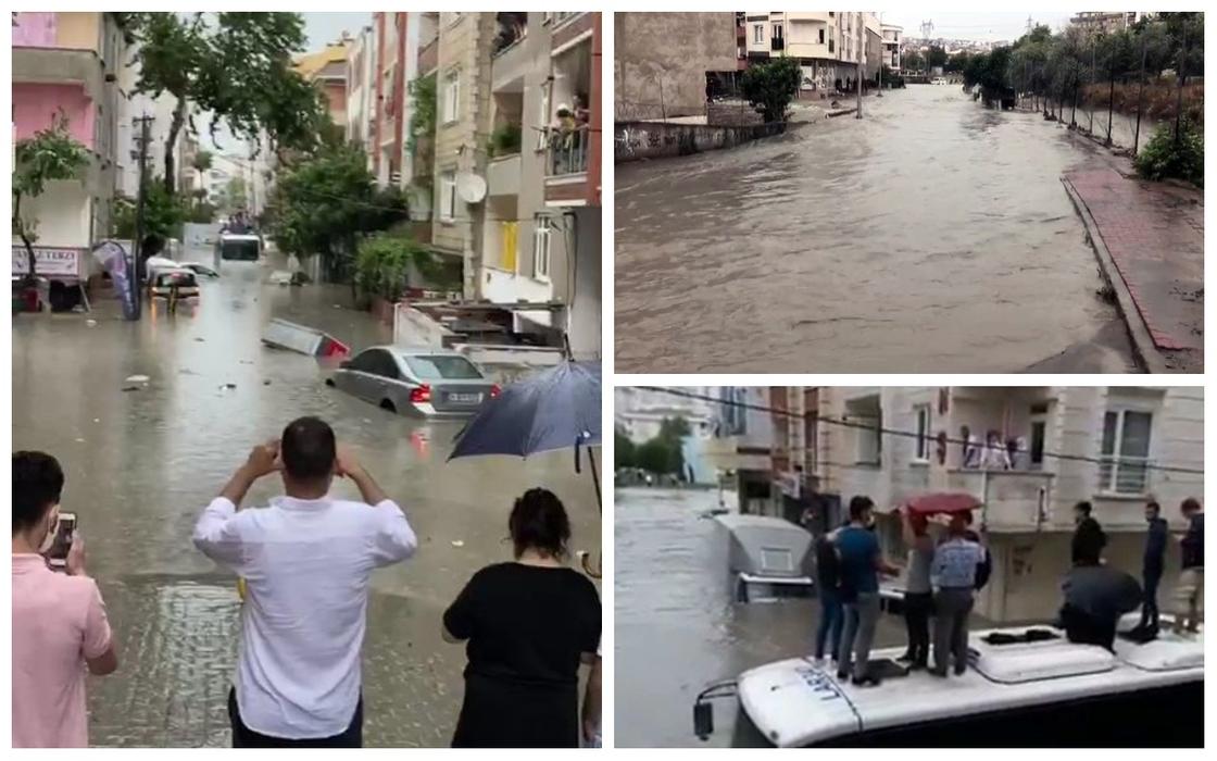 Наводнение а Стамбуле