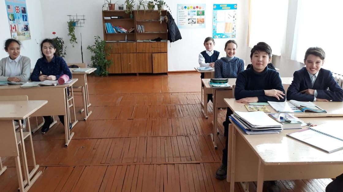 Школа села Шоптыколь