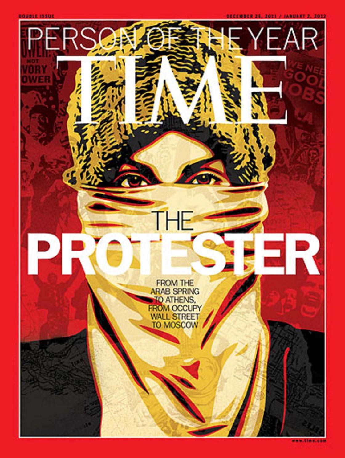 Обложка Time в 2011 году