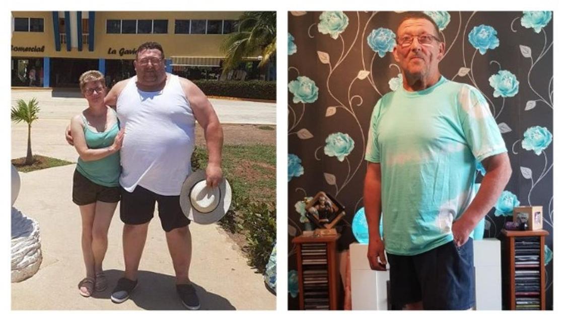 Мужчина из Южного Уэльса выполнил желание умершей дочери и похудел на 90 килограммов