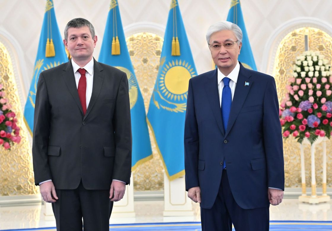 Касым-Жомарт Токаев и Георги Воденски