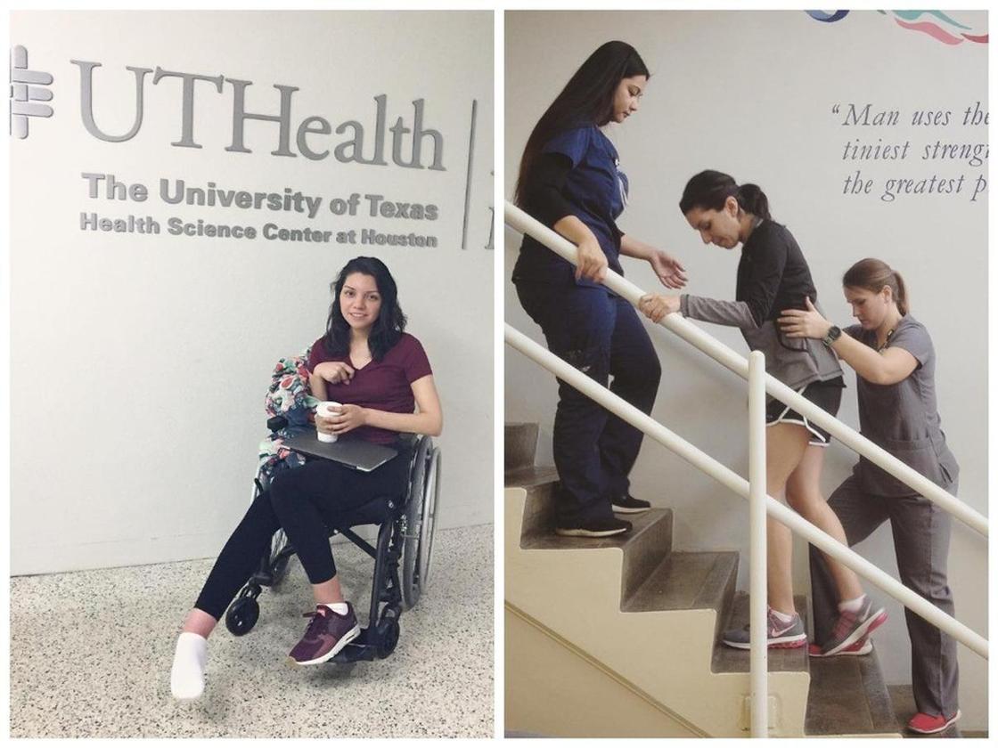 6 операций и инсульт: студентка заново научилась ходить, чтобы стать врачом (фото)
