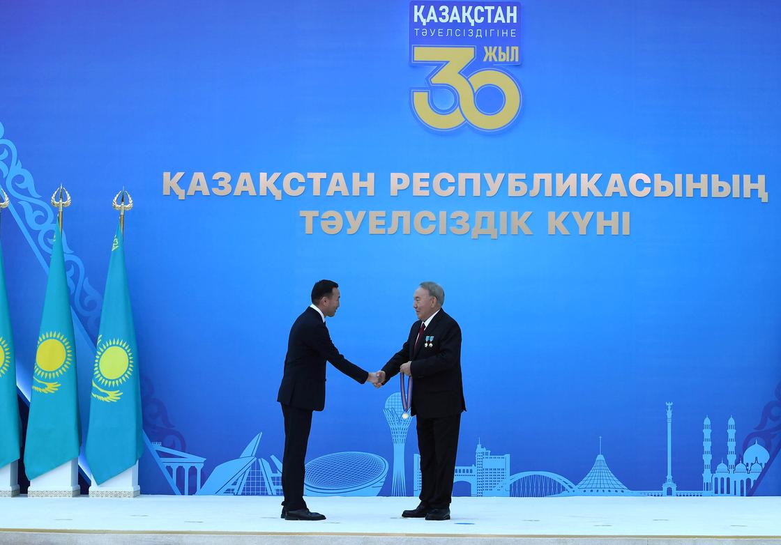 Нурсултан Назарбаев и Канат Джумабаев