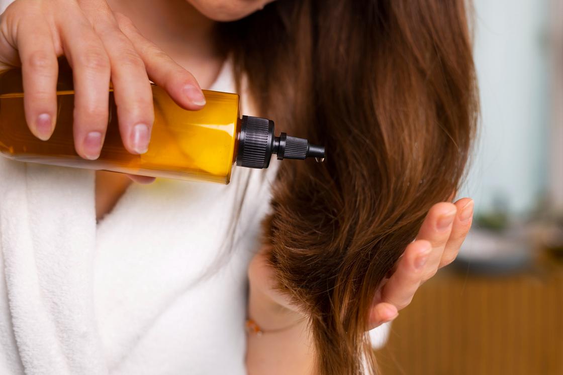 Оздоровление волос маслом