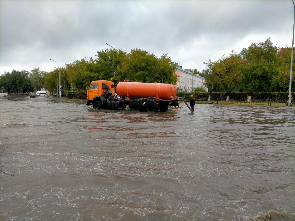 Затопило Павлодар