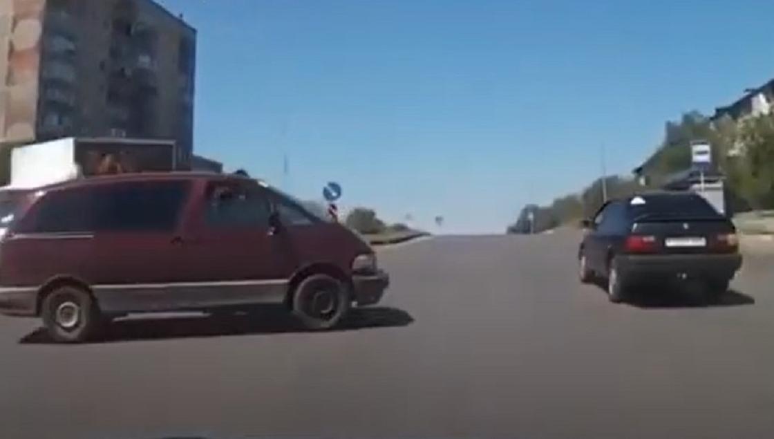 Водителя Toyota из Темиртау наказали после видео в соцсетях
