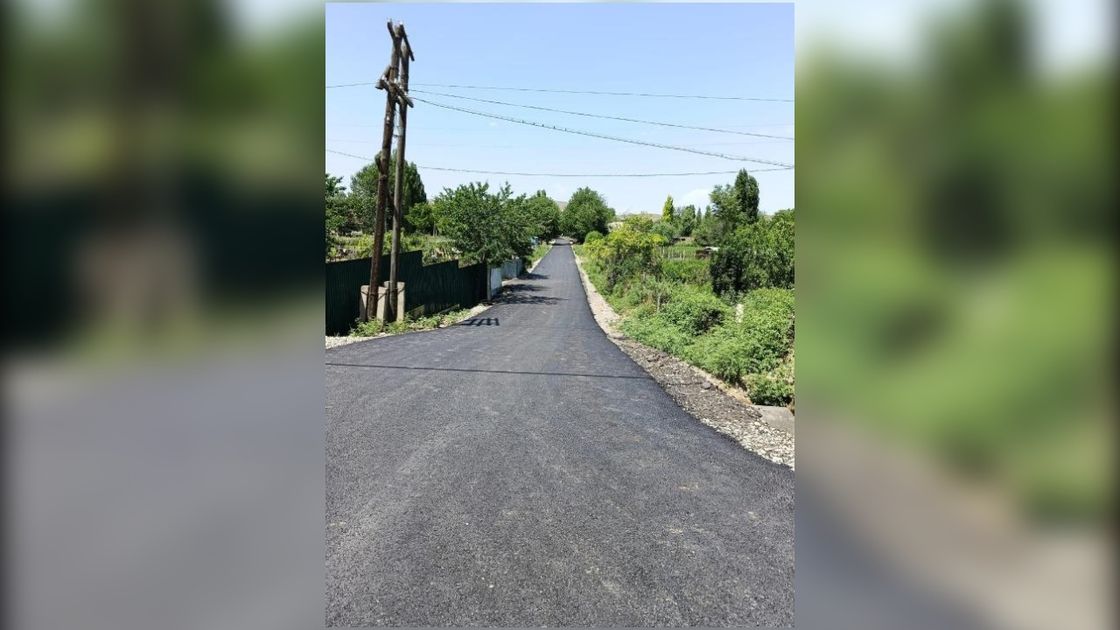 Новая дорога в Алматинской области