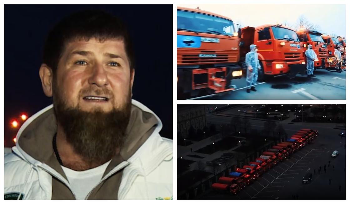 Кадыров показал свою команду по спасению Чечни от коронавируса Кадыров показал свою команду по спасению Чечни от коронавируса