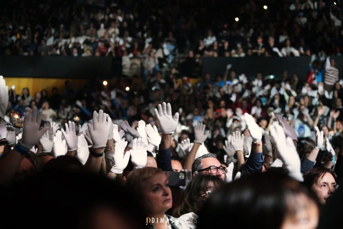 Димаштың концертіндегі акция