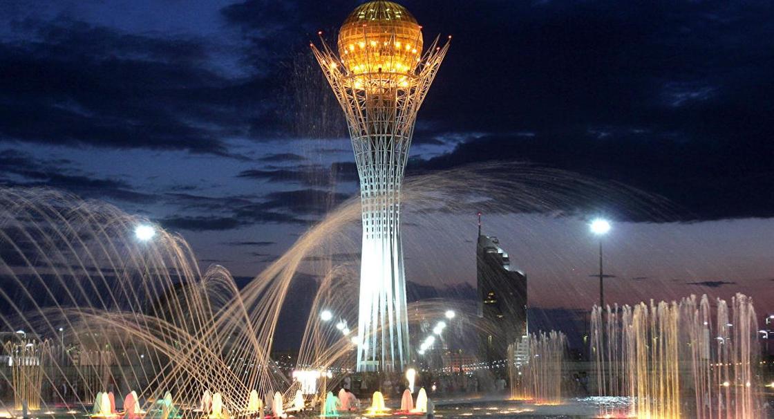 Городские фонтаны заработают с 1 мая в Нур-Султане