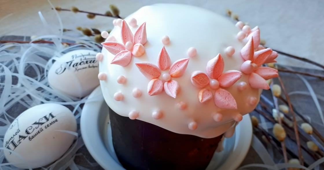 украшение куличей на пасху своими руками фото