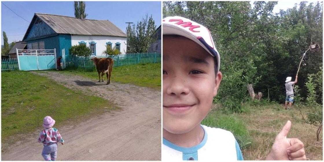 Казахстанка переехала в аул и стала вести блог о сельской жизни