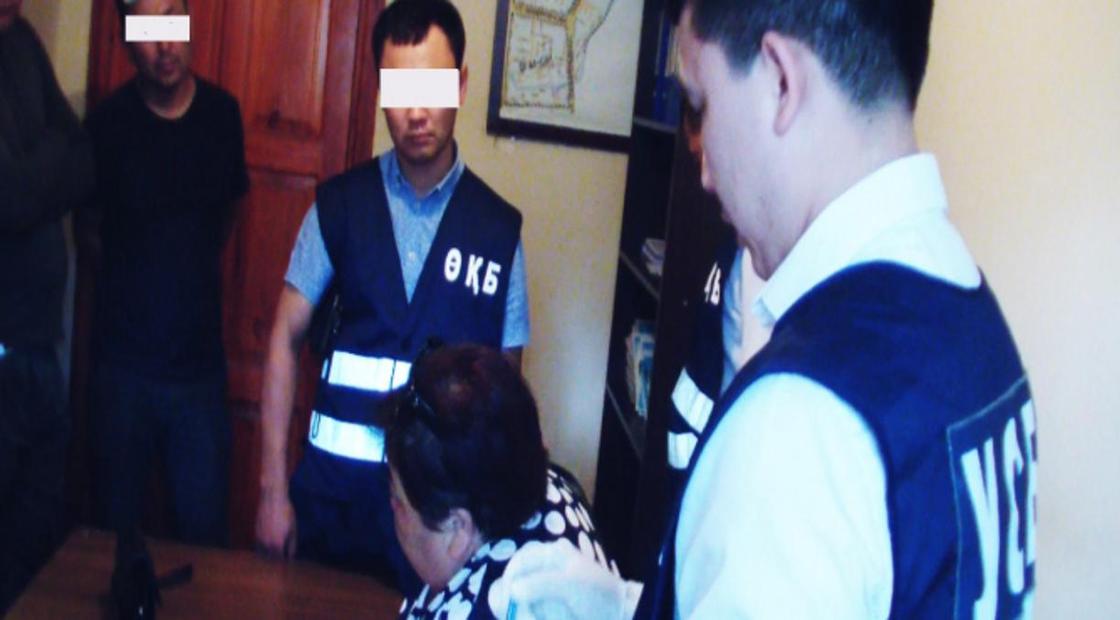 Жителя Шымкента задержали по подозрению в даче взятки начальнику управления МПС (фото)