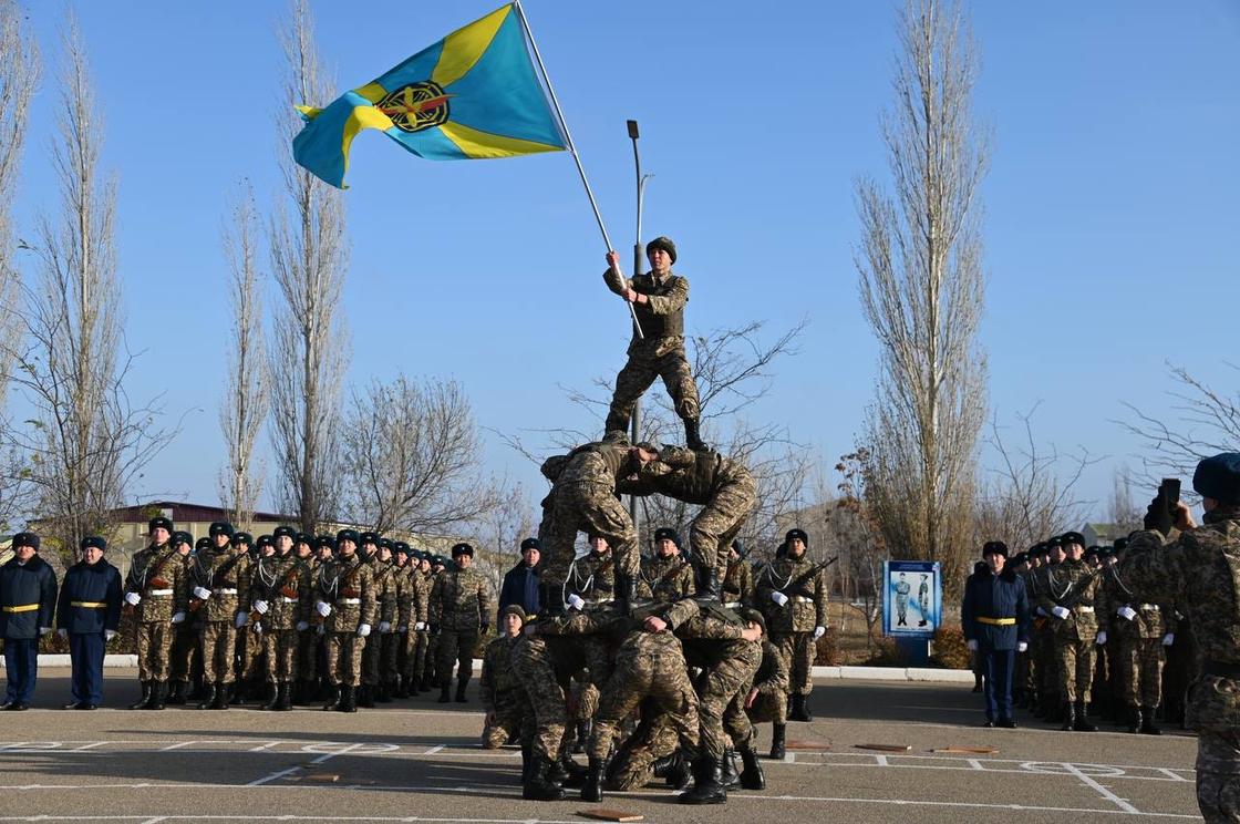 Церемония приведения молодых бойцов к Военной присяге