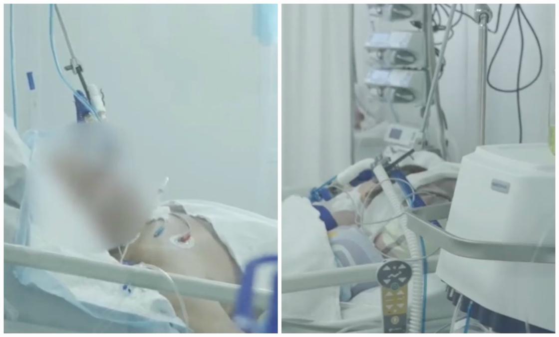 Казахстанские врачи показали страшные кадры из реанимации с больными Covid-19
