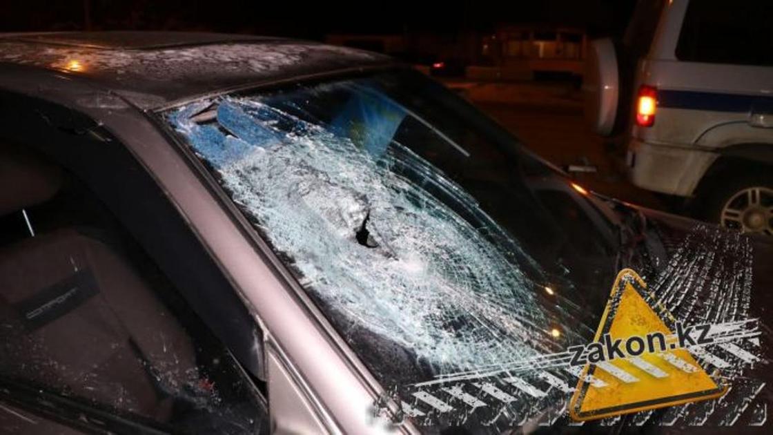 Toyota Camry насмерть сбилa пешехода на Капшагайской трассе
