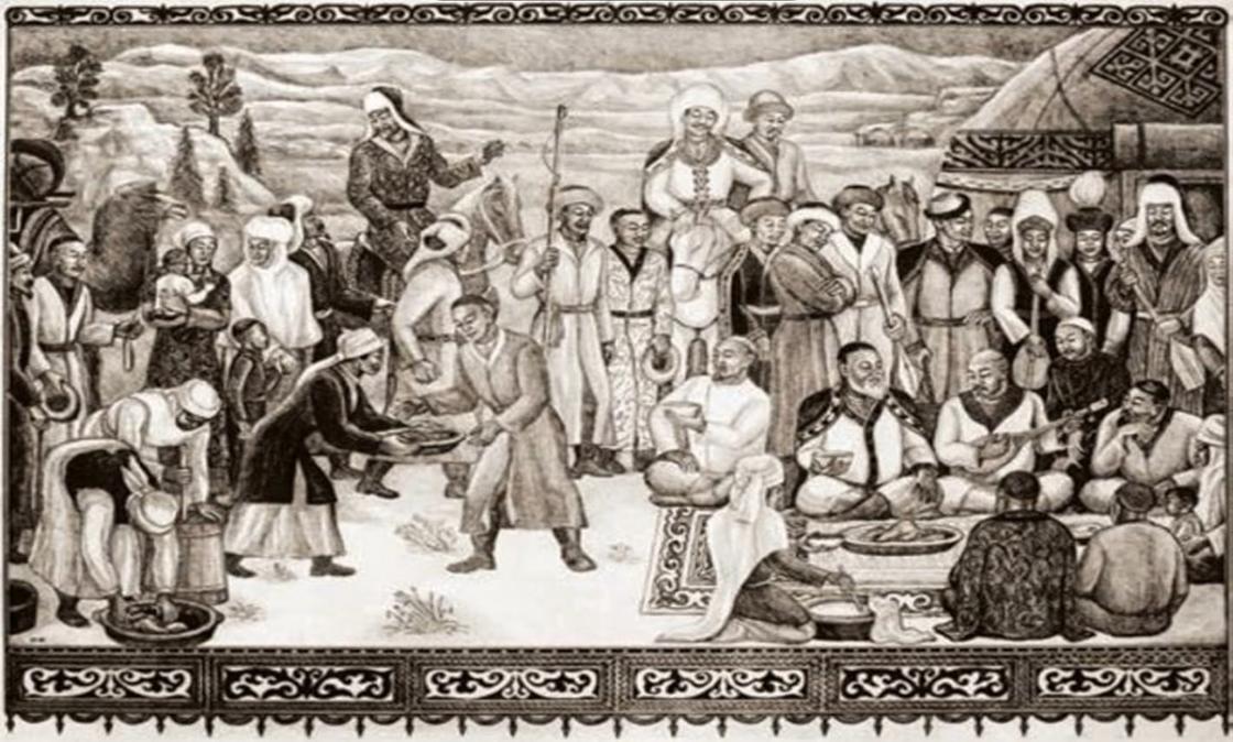 Племя казахских предков