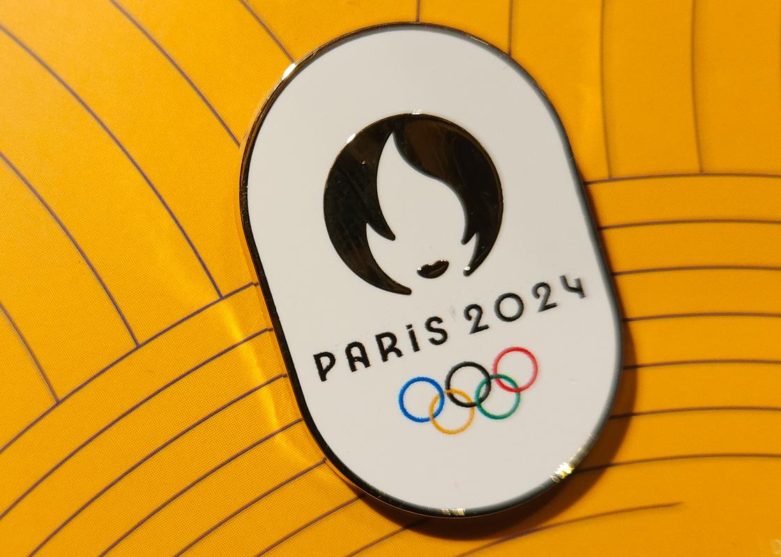 Эмблема летней Олимпиады-2024 в Париже
