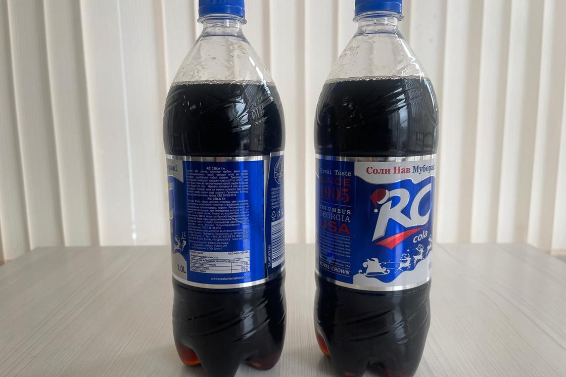 Безалкогольный сильногазированный напиток на ароматизаторах «RC Cola»