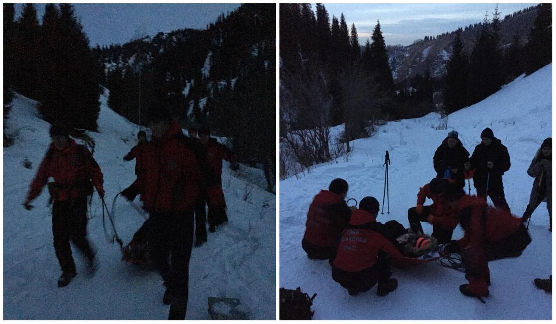 Отправилась в поход в кроссовках: девушку с обморожением спасли в горах Алматы (фото)