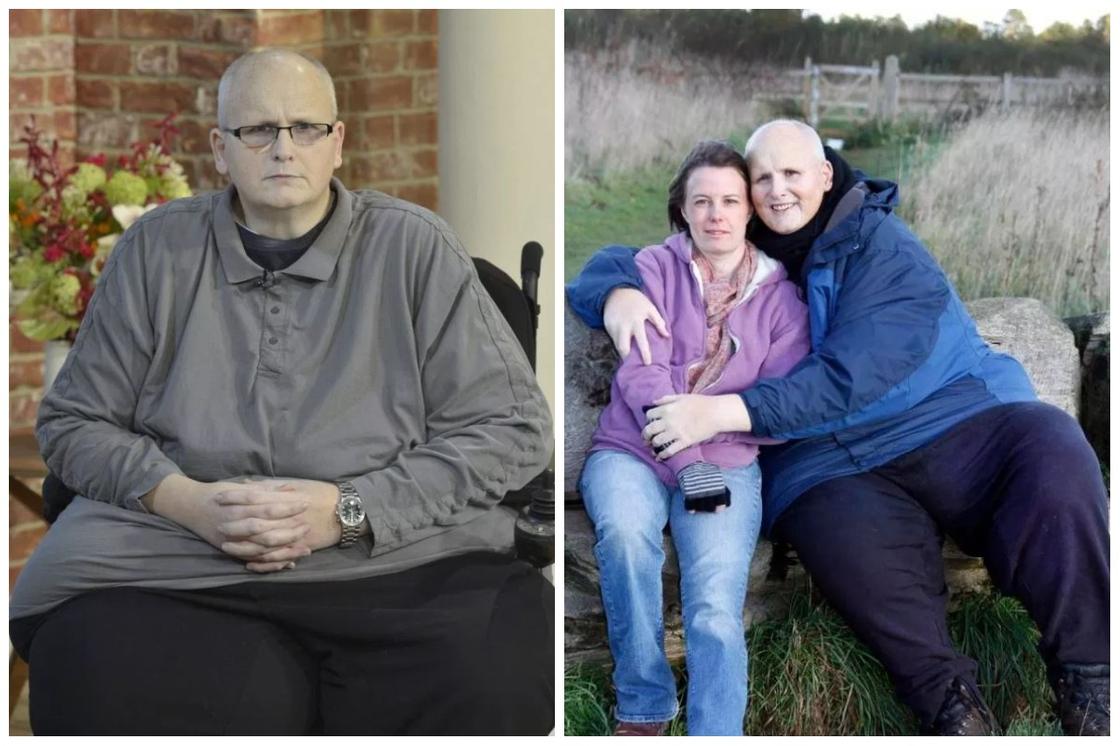 ФОТОРЕП Похудевший на 320 кг британец набрал вес после расставания с девушкой