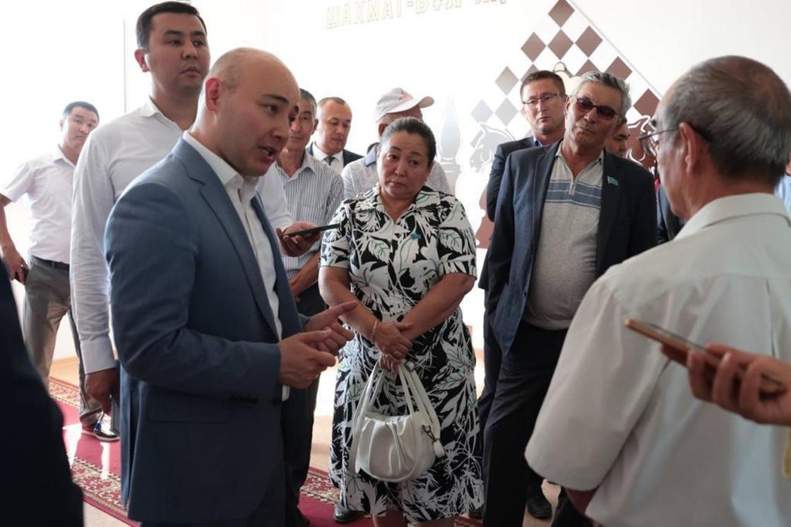 Алибек Куантыров посетил Западно-Казахстанскую область