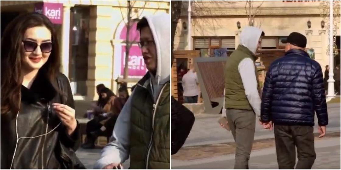 Помогут ли прохожие купить алкоголь человеку младше 21 года, выяснили в Алматы (видео)