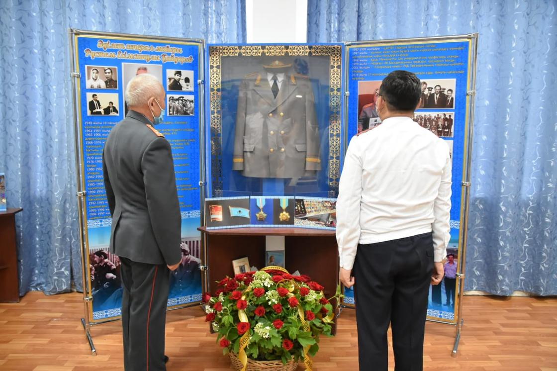 15 мая т.г. в музее Управление полиции города Жезказган открыли уголок памяти