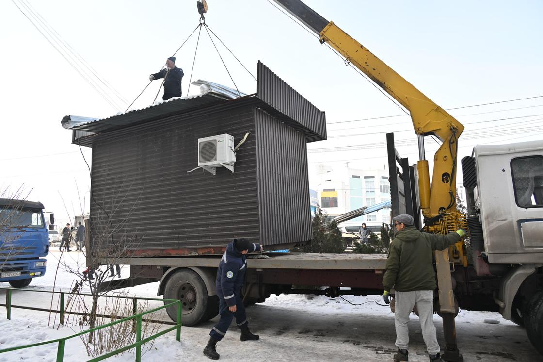 Демонтаж торговых точек в Алматы Демонтаж торговых точек в Алматы