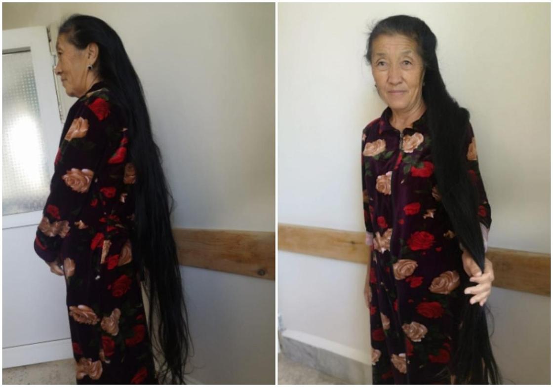 "Казахская Рапунцель" из ВКО 33 года не стригла волосы (фото)