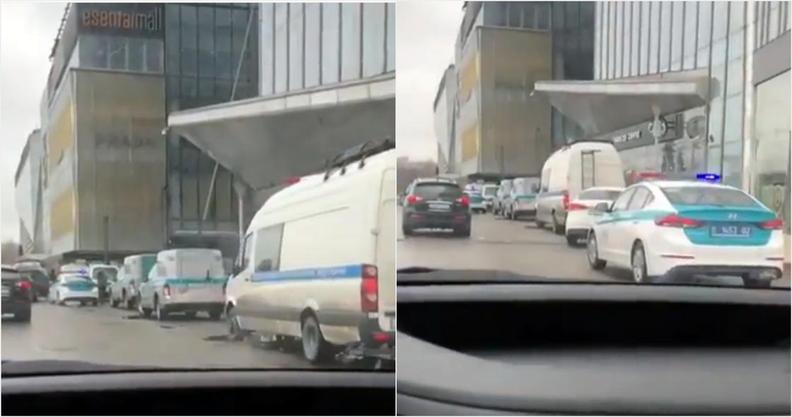 Людей эвакуировали из крупного бизнес-центра на Аль-Фараби в Алматы (видео)