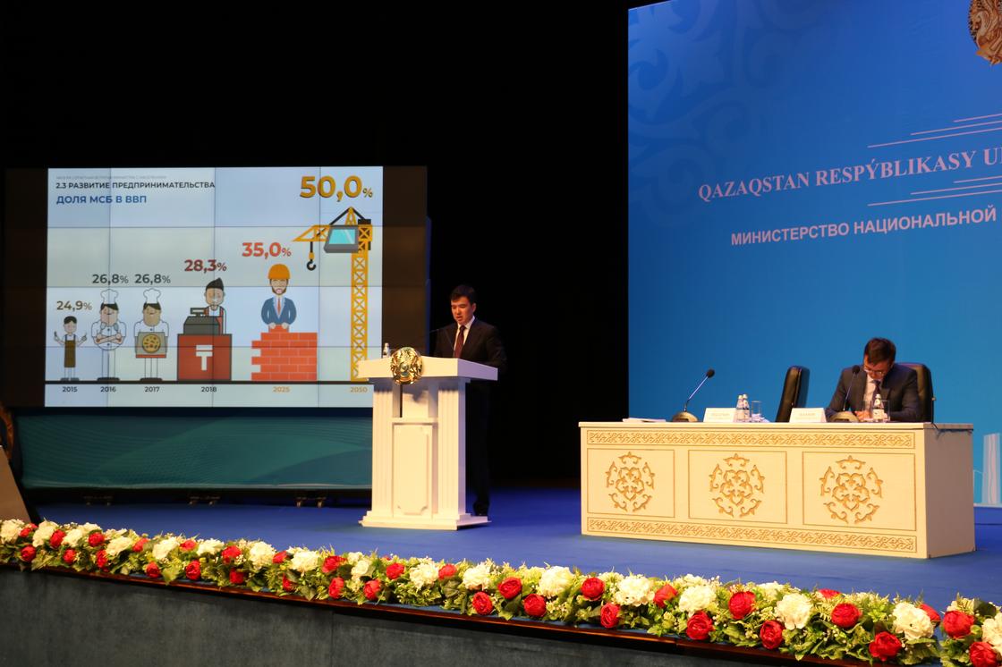 Руслан Даленов рассказал казахстанцам о развитии экономики