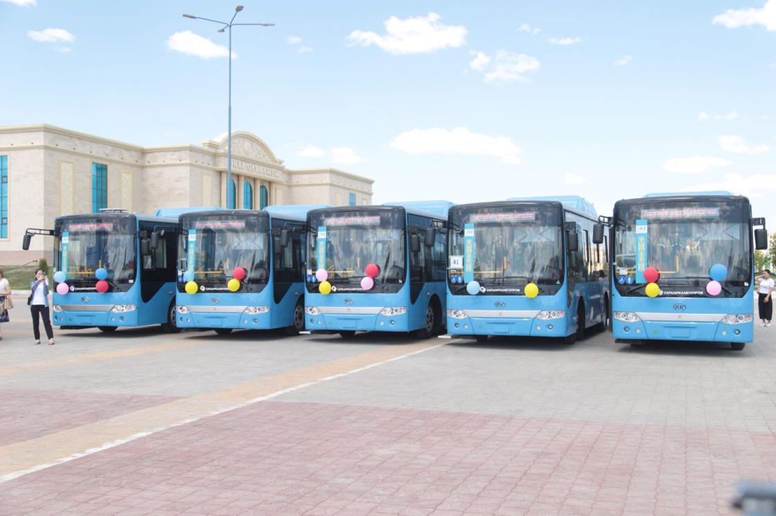 Три сотни казахстанских автобусов пополнят автопарк Шымкента