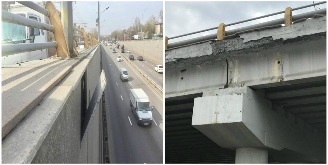 10 лет не ремонтировали: дорожные развязки приведут в порядок в Алматы (фото)
