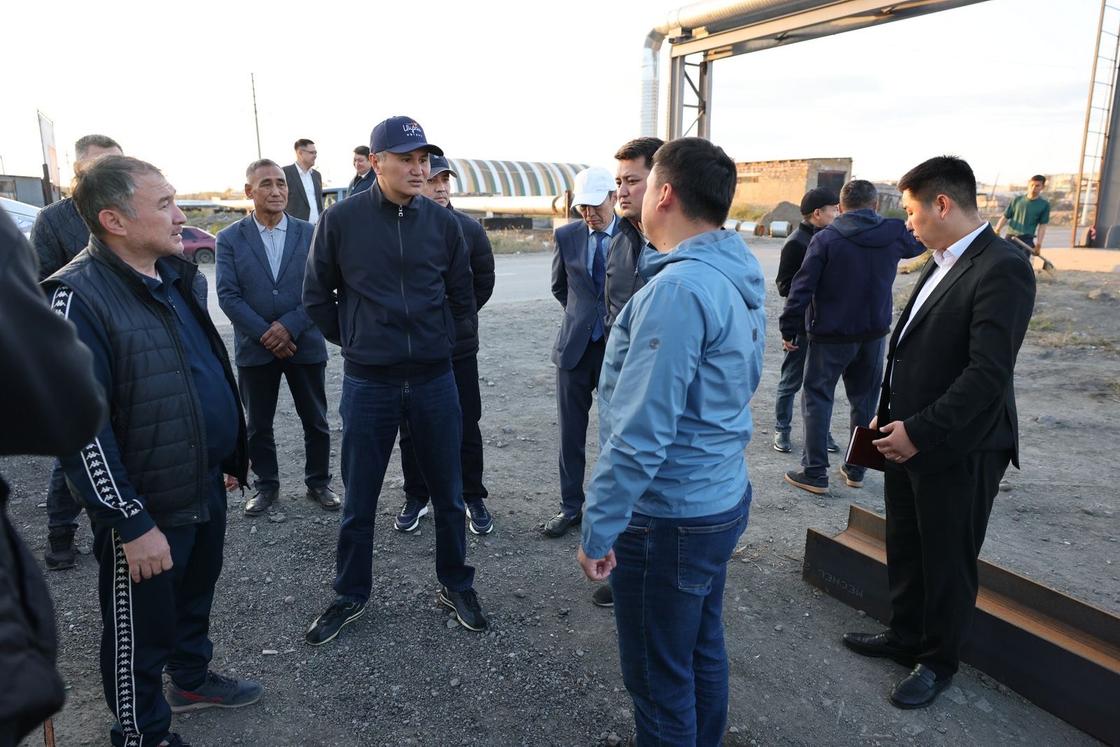 Визит Дастана Рыспекова