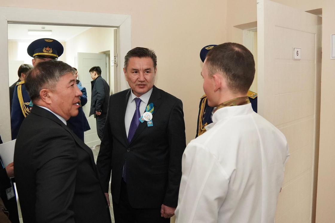Нурымбет Сактаганов посетил войсковую часть №97638 Нурымбет Сактаганов посетил войсковую часть №97638