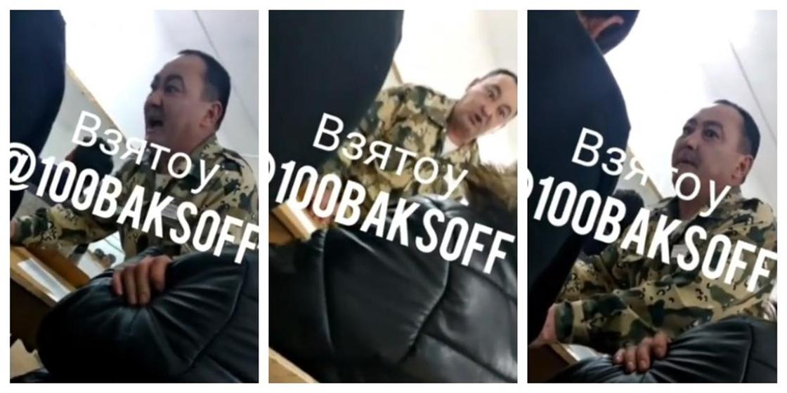 Военрук накричал на студента и был уволен из колледжа в Алматинской области Военрук накричал на студента и был уволен из колледжа в Алматинской области