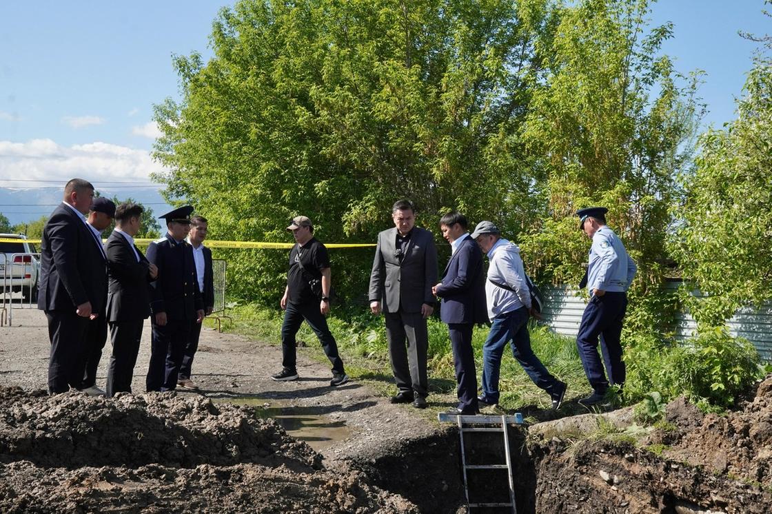 Нурымбет Сактаганов экстренно выехал в Улкен Нарынский Нурымбет Сактаганов экстренно выехал в Улкен Нарынский