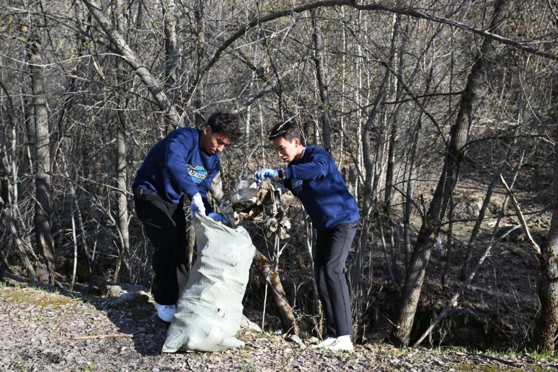 Участники экомероприятия