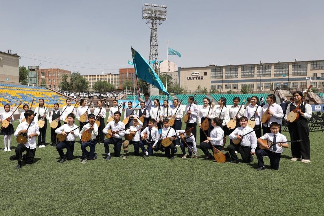 Ұлытау облысында Ұлттық домбыра күні аталып өтті