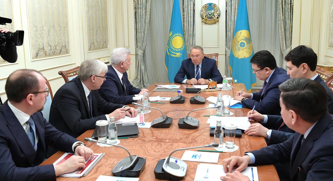 Назарбаев встретился с президентом «Лукойла»