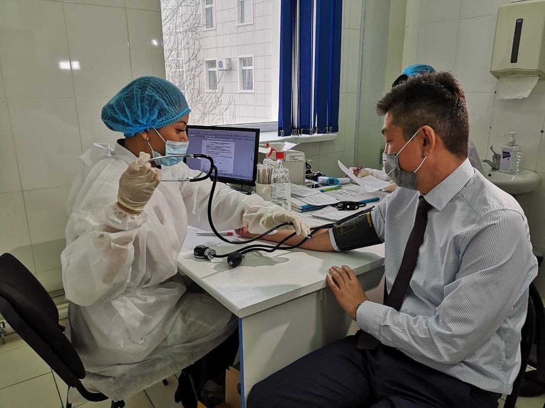 Вакцинация в Уральске Вакцинация в Уральске