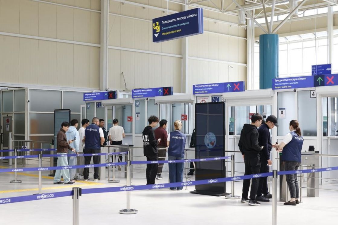 Посетители МЦПС "Хоргос"