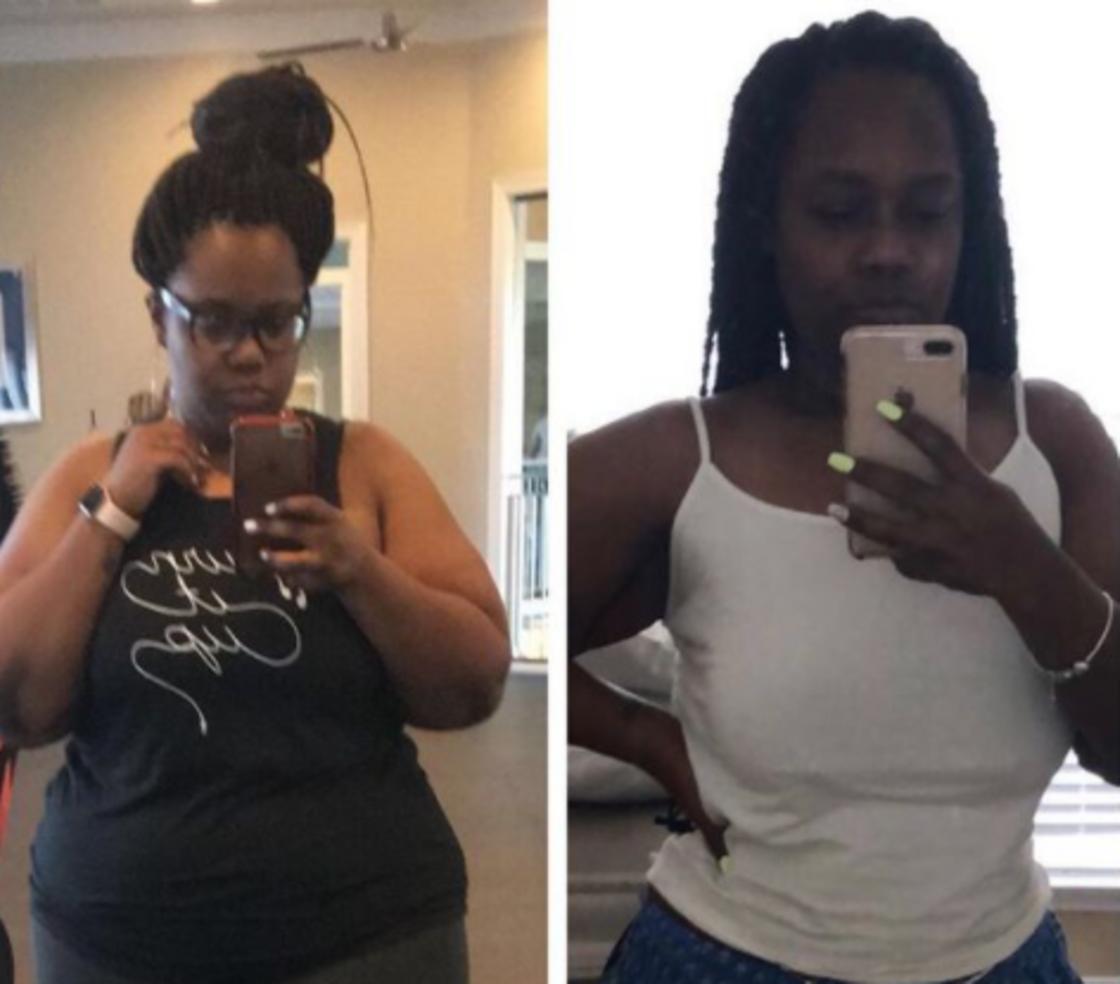 Chinenye ezeudu weight loss before and after