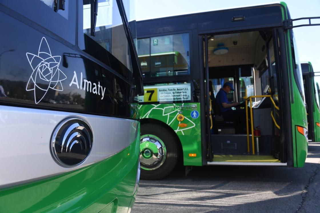Автобусы на еще одном маршруте обновили в Алматы (фото)